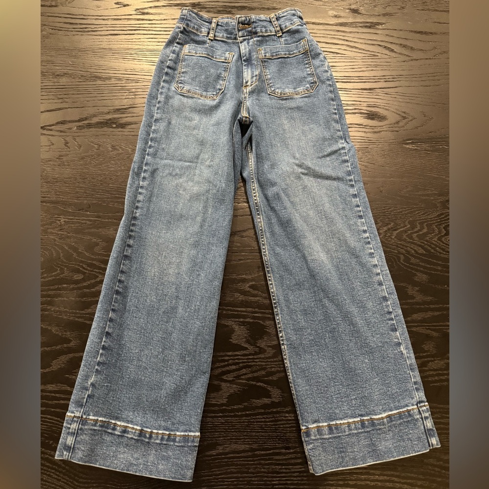 Bagatelle Women's Cropped Ankle Jeans - Faded Blue - Picture 5 of 5